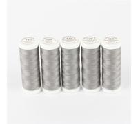 Ackermann universal Nähgarn 5x 200m 120 Poly Farbe: 0916 Quarzgrau (0,48 € pro 100 m) Farbe:0916 Quarzgrau