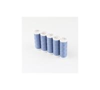 Ackermann universal Nähgarn 5x 200m 120 Poly Farbe: 0923 Lavendelblau (0,50 € pro 100 m) Farbe:0923 Lavendel-Blau