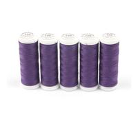 Ackermann universal Nähgarn 5x 200m 120 Poly Farbe: 7223 Pflaume (0,50 € pro 100 m) Farbe:7223 Pflaume