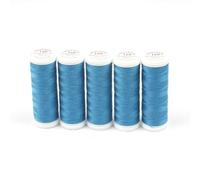 Ackermann universal Nähgarn 5x 200m 120 Poly Farbe: 7322 Jeans (0,50 € pro 100 m) Farbe:7322 Jeans