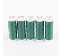 Ackermann universal Nähgarn 5x 200m 120 Poly Farbe: 7451 Laubgrün (0,50 € pro 100 m) Farbe:7451 Laubgrün