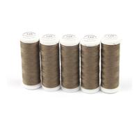 Ackermann universal Nähgarn 5x 200m 120 Poly Farbe: 7591 Hellrotbraun (0,50 € pro 100 m) Farbe:7591 Hellrotbraun