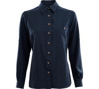 Aclima LeisureWool Woven Wool Shirt Woman Navy Blazer XL