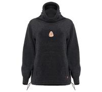 Aclima - Reborn Terry Pullover - Merinopullover, Gr. S, schwarz (DarkGreyMelange)