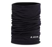Aclima WarmWool Headover w/WindWool Schlauchschal Multifunktionstuch jet black Farbgruppe schwarz schwarz Damen 100% Wolle