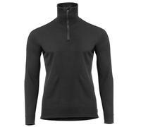 Aclima Wool Terry Polo Turtleneck Long Sleeve Woman Zip-Shirt (Schwarz, 2XL)