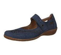 Aco Sabine 86 Spangenballerina Damen blau 39