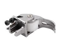 ACOGEDO Rollennähfuß-Nähmaschinenfuß für Leder, Dickes Stoffgewebe, Geeignet für Made st-Nähfuß, Nähmaschinenfuß, Rollennähfuß, Rollenfuß Zum Nähen und Nähen (Stahl)