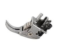 ACOGEDO Rollennähfuß-Nähmaschinenfuß für Leder, Dickes Stoffgewebe, Geeignet für Made st-Nähfuß, Nähmaschinenfuß, Rollennähfuß, Rollenfuß Zum Nähen und Nähen (Stahl 2)