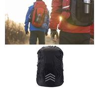 Acouto Regenabdeckung Regenabdeckung wasserdichte Leichte Reflektierende Oxford -Stoff - -Abdeckung Schwarzer Pfeil XL 60 Bis 70 Liter Oxford Material Covek (L (für 45-55 l)) (XL (für 60-70 l))