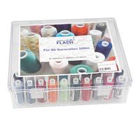 Nähwelt Flach Toldi Gütermann Acryl-Garnbox (gefüllt mit 20 Farben/ 500 m)