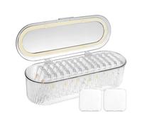 Acryl-Schmuck-Organizer-Box, transparente Acryl-Armband-Schmuckschatulle - Acryl-Armband-Halsketten-Organizer-Box | Reise-Halskette, Armband, versiegelte Box mit 13 kleinen PET-Boxen für Ringe