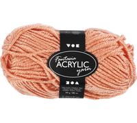 Acrylgarn hellrosa, Länge: 80m, 3-fädig