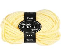 Acrylgarn Maxi, Länge: 35m 2-fädig, hellgelb