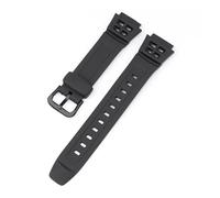 ACTINPANT 1 Stück 18-mm-Armband for AQ-S810W, F-108, W-735H, W-216H, SGW-300, AE-1000W, AE-1200, schwarzes Uhrenarmband