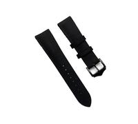 ACTINPANT 1 Stück 20-22 mm Wildleder-Uhrenarmband mit Schnellverschluss, graues Armband for GT2 GT3 42 46 Vintage-Armband(Black,22mm)