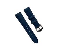 ACTINPANT 1 Stück 20-22 mm Wildleder-Uhrenarmband mit Schnellverschluss, graues Armband for GT2 GT3 42 46 Vintage-Armband(Blue,20mm)