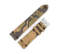 ACTINPANT 1 Stück Canvas-Uhrenarmband 20 mm 22 Camouflage-Uhrenarmband for Herren(Camouflage,22mm)