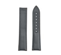 ACTINPANT 1 Stück Uhrenarmband for Gürtel 20 mm 22 Leder Canvas wasserdicht Universalarmband Herren(Gray-NO Buckle,22mm)