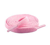 ACTINPANT 2 Stück 8 Mm Flache Schnürsenkel Breiter Gewebte High-Top-Sneaker Zubehör 80/100/120 Cm(Pink,80cm)