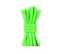 ACTINPANT 2 Stück Basketball-Oval-Schnürsenkel, Halbrunde Schnürsenkel, Die Ohne Verblassen Der for Männer Und Frauen Laufen, 100/120/140/160/180 Cm(Green,160cm)