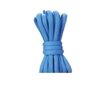 ACTINPANT 2 Stück Basketball-Oval-Schnürsenkel, Halbrunde Schnürsenkel, Die Ohne Verblassen Der for Männer Und Frauen Laufen, 100/120/140/160/180 Cm(Sky blue,180 cm)