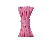 ACTINPANT 2 Stück Basketball-Oval-Schnürsenkel, Halbrunde Schnürsenkel, Die Ohne Verblassen Der for Männer Und Frauen Laufen, 100/120/140/160/180 Cm(Pink,180 cm)