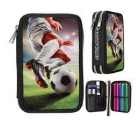 Depesche Vertrieb GmbH Co. KG Action World 2 Fach Federtasche Fussball