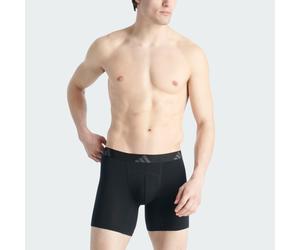 Active Flex Baumwolle Ergonomische Boxershorts 2er-Pack Unterwäsche Black S