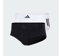 Active Flex Cotton 3-Streifen Low Rise Boxershorts, 2er-Pack - Unterwäsche Black / White M