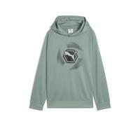PUMA Jungen Hoodie Active Sports Graphic Poly Green Moon Größe 128