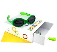 Activesol Baby-Sonnenbrille Mädchen & Jungen (1-2Jahre) Monster grün Gr. L