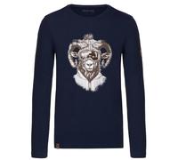 Adamalm Herren Longsleeve, blau, Gr. S