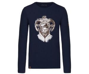 Adamalm Herren Longsleeve, blau, Gr. S