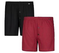 ADAMO Boxershort | Herren Boxershorts I Männer Shorts | Boxershorts Men | Shorts Herren I Herrenunterwäsche I 100% Baumwolle 2er Pack in Übergrößen 8-20 / XXL-8XL, Größe:3XL, Farbe:590 Weinrot