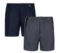 ADAMO Boxershort | Herren Boxershorts I Männer Shorts | Boxershorts Men | Shorts Herren I Herrenunterwäsche I 100% Baumwolle 2er Pack in Übergrößen 8-20 / XXL-8XL, Größe:5XL, Farbe:361 Dunkelblau