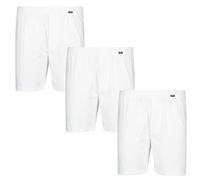 ADAMO Boxershort im 3er Pack Übergröße 8XL oder 20 in 7 Farben, Größe:14, Farbe:Weiß