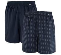 ADAMO Boxershorts Übergröße 2er Pack dunkelblau, deutsche Wäschegröße:22
