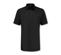 ADAMO Business-Hemd Kurzarm Comfort FIT Herren Serie 'Warren' in großen Größen bis 10XL, Größe:6XL, Farbe:Schwarz