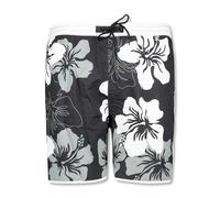 ADAMO Große Größen Badebermuda Herren schwarz in 2XL-12XL Serie 'Elmar', Größe:5XL