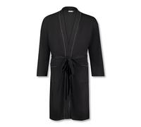 ADAMO Hausmantel für Herren in schwarz bis Übergröße 10XL, Größe:4XL