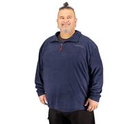 ADAMO Herren Fleece Troyer in großen Größen bis 12XL, Größe:12XL