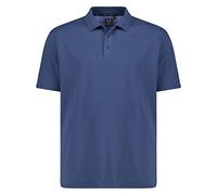 ADAMO Herren Funktions Polo-Shirt extra lang kurzärmlig Modell Peer Tall Fit in Langgrößen MT - 5XLT, Größe:3XLT, Farbe:Admiral