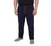 ADAMO Jogginghose lang Ottoman Rippe Herren ergröße 10XL, Größe:6XL, Farbe:Dunkelblau
