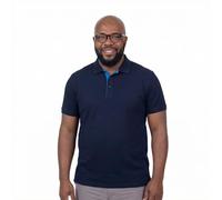 ADAMO Kurzarm Polo Shirt Comfort Fit Serie Paul Pique Qualität für Herren in großen Größen bis 12XL, Größe:10XL, Farbe:Dunkelblau
