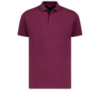 ADAMO Kurzarm Polo Shirt Comfort Fit Serie Paul Pique Qualität für Herren in großen Größen bis 12XL, Größe:4XL, Farbe:Brombeer