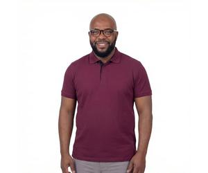 ADAMO Kurzarm Polo Shirt Comfort Fit Serie Paul Pique Qualität für Herren in großen Größen bis 12XL, Größe:4XL, Farbe:Brombeer