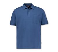 ADAMO Kurzarm Polo Shirt Keno Pique Qualität für Herren in großen Größen bis 10XL, Größe:10XL, Farbe:Admiral
