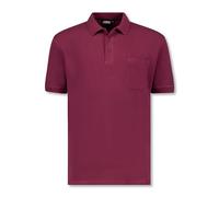 ADAMO Kurzarm Polo Shirt Keno Pique Qualität für Herren in großen Größen bis 10XL, Größe:3XL, Farbe:Brombeer