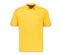 ADAMO Kurzarm Polo Shirt Keno Pique Qualität für Herren in großen Größen bis 10XL, Größe:5XL, Farbe:Gelb